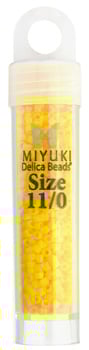 Miyuki Delica 11/0 5.2g Vials Opaque Matte