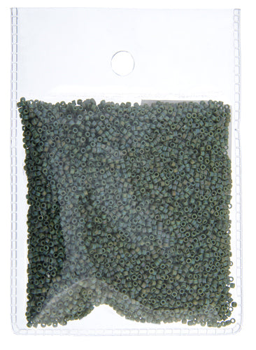 Miyuki Delica 11/0 Bag Opaque Aurora Borealis Matte