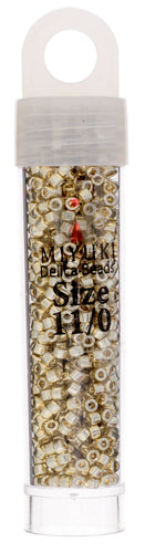 Miyuki Delica 11/0 5.2g Vials Duracoat Galvanized