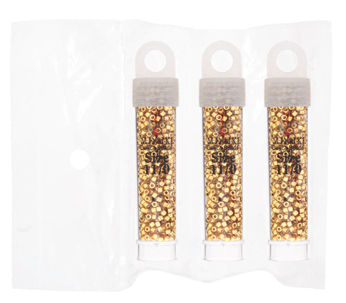 Miyuki Delica 11/0 5.2g Vials Duracoat Galvanized