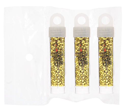 Miyuki Delica 11/0 5.2g Vials Duracoat Galvanized