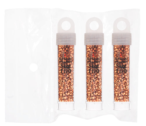 Miyuki Delica 11/0 5.2g Vials Duracoat Galvanized