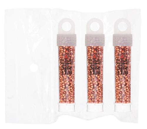 Miyuki Delica 11/0 5.2g Vials Duracoat Galvanized