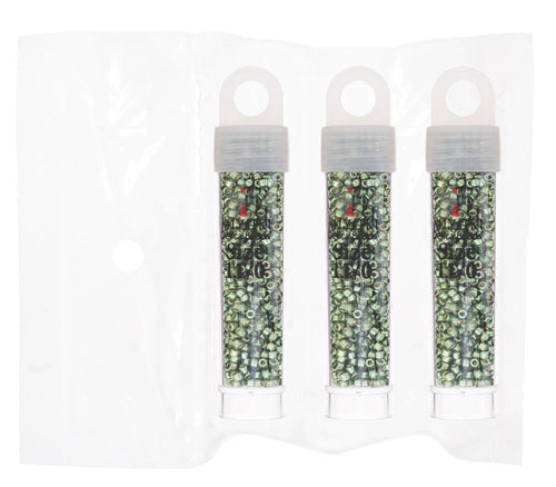 Miyuki Delica 11/0 5.2g Vials Duracoat Galvanized