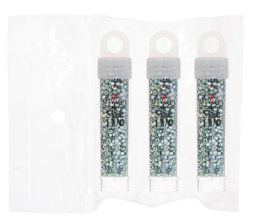 Miyuki Delica 11/0 5.2g Vials Duracoat Galvanized