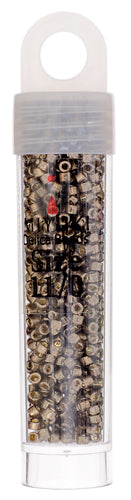 Miyuki Delica 11/0 5.2g Vials Duracoat Galvanized