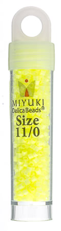 Miyuki Delica 11/0 5.2g Vials Silk Inside Dyed