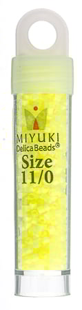 Miyuki Delica 11/0 5.2g Vials Silk Inside Dyed