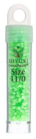 Miyuki Delica 11/0 5.2g Vials Silk Inside Dyed