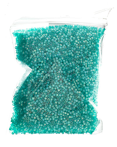 Miyuki Delica 11/0 Bag Aurora Borealis Silk Inside Dyed