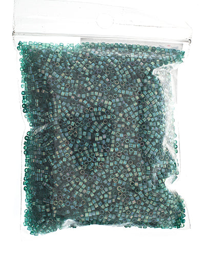 Miyuki Delica 11/0 Bag Aurora Borealis Silk Inside Dyed