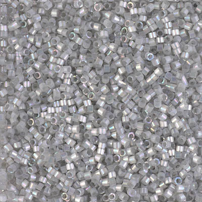 Miyuki Delica 11/0 Bag Aurora Borealis Silk Inside Dyed