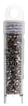 Miyuki Delica 11/0 5.2g Vials Aurora Borealis Silk Inside Dyed