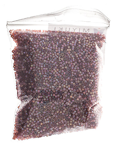 Miyuki Delica 11/0 Bag Aurora Borealis Silk Inside Dyed