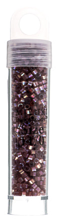 Miyuki Delica 11/0 5.2g Vials Aurora Borealis Silk Inside Dyed