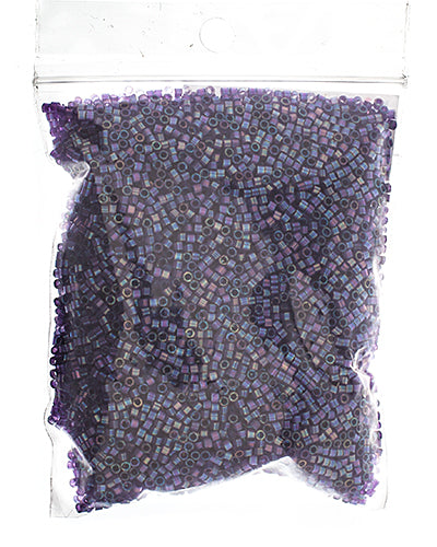 Miyuki Delica 11/0 Bag Aurora Borealis Silk Inside Dyed