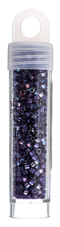 Miyuki Delica 11/0 5.2g Vials Aurora Borealis Silk Inside Dyed