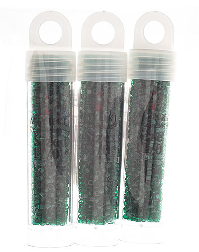 Miyuki Delica 11/0 5.2g Vials Transparent Luster