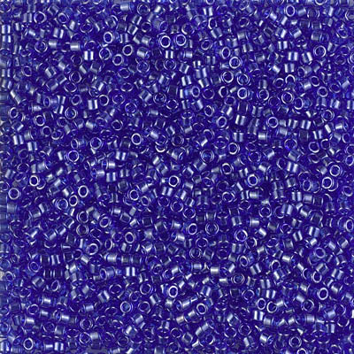 Miyuki Delica 11/0 5.2g Vials Transparent Luster