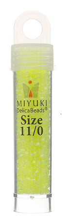Miyuki Delica 11/0 5.2g Vials Luminous Neon Color