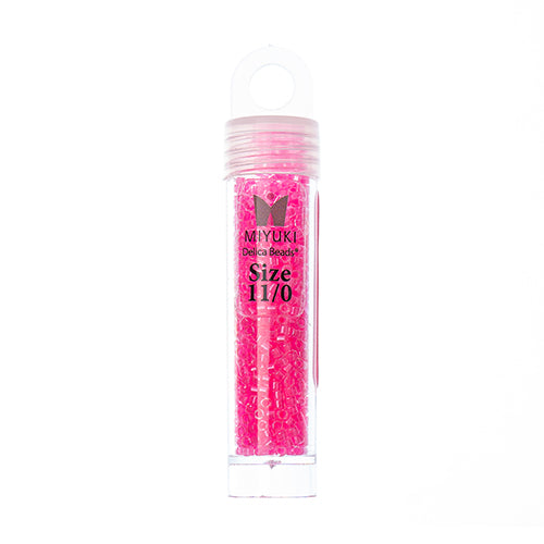 Miyuki Delica 11/0 5.2g Vials Luminous Neon Color