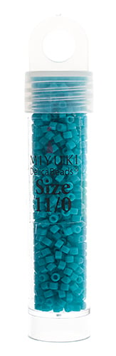Miyuki Delica 11/0 5.2g Vials Duracoat Opaque Dyed