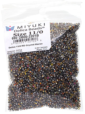 Miyuki Delica 11/0 Bag Transparent