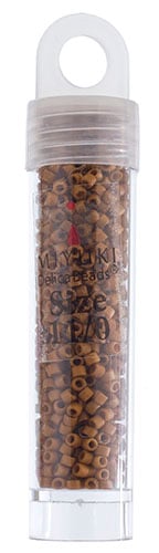 Miyuki Delica 11/0 5.2g Vials Frosted Glazed Matte