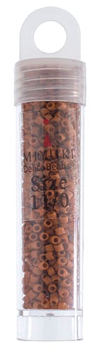 Miyuki Delica 11/0 5.2g Vials Frosted Glazed Matte