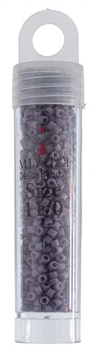 Miyuki Delica 11/0 5.2g Vials Frosted Glazed Matte