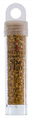 Miyuki Delica 11/0 5.2g Vials Frosted Glazed Rainbow Matte