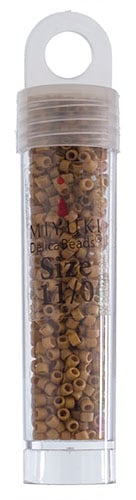 Miyuki Delica 11/0 5.2g Vials Frosted Glazed Rainbow Matte