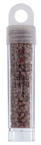 Miyuki Delica 11/0 5.2g Vials Frosted Glazed Rainbow Matte