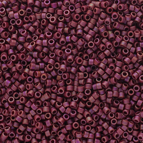 Miyuki Delica 11/0 Bag Frosted Glazed Rainbow Matte