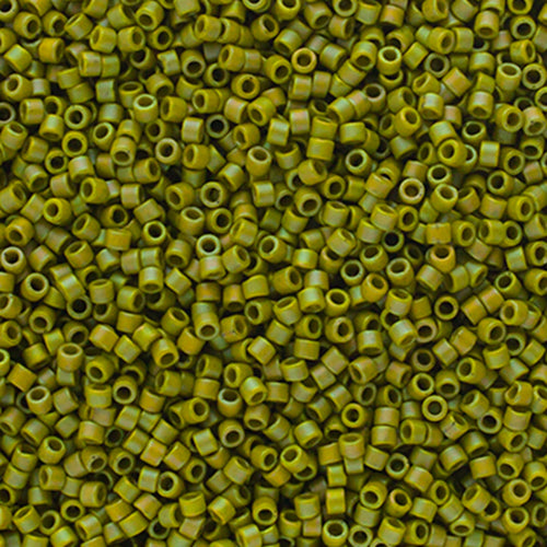 Miyuki Delica 11/0 Bag Frosted Glazed Rainbow Matte