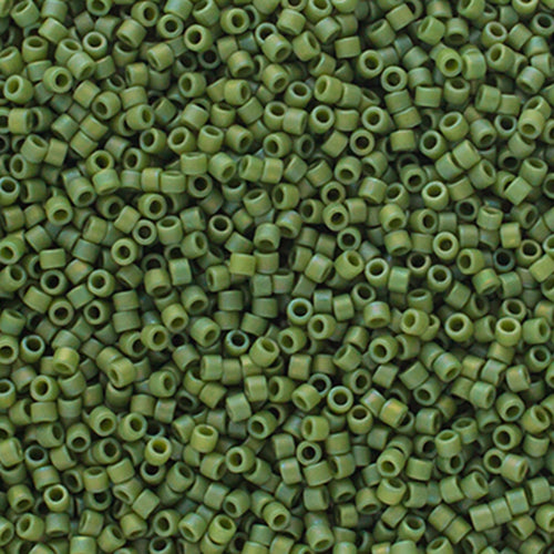 Miyuki Delica 11/0 Bag Frosted Glazed Rainbow Matte