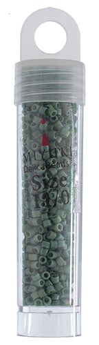 Miyuki Delica 11/0 5.2g Vials Frosted Glazed Rainbow Matte