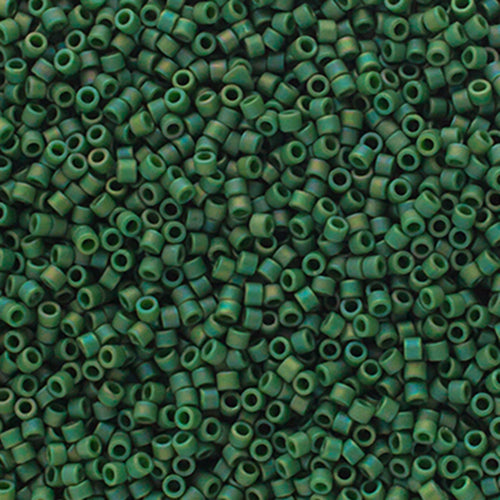 Miyuki Delica 11/0 Bag Frosted Glazed Rainbow Matte