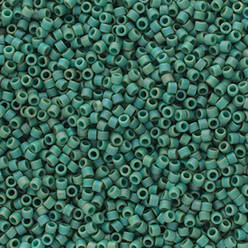 Miyuki Delica 11/0 Bag Frosted Glazed Rainbow Matte