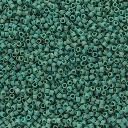 Miyuki Delica 11/0 5.2g Vials Frosted Glazed Rainbow Matte