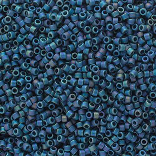 Miyuki Delica 11/0 Bag Frosted Glazed Rainbow Matte