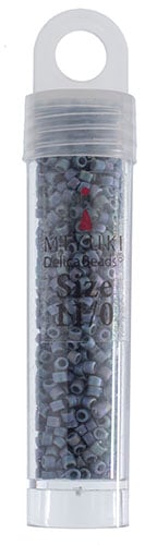 Miyuki Delica 11/0 5.2g Vials Frosted Glazed Rainbow Matte