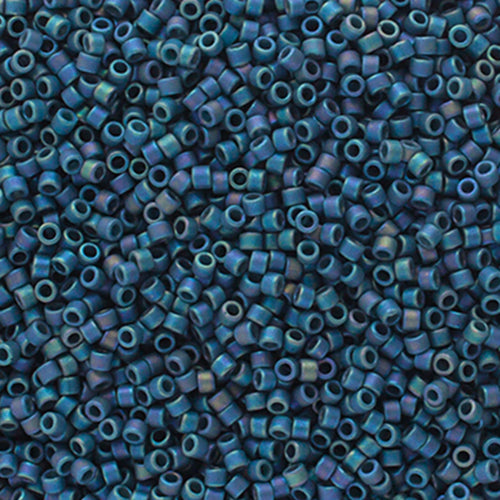 Miyuki Delica 11/0 Bag Frosted Glazed Rainbow Matte