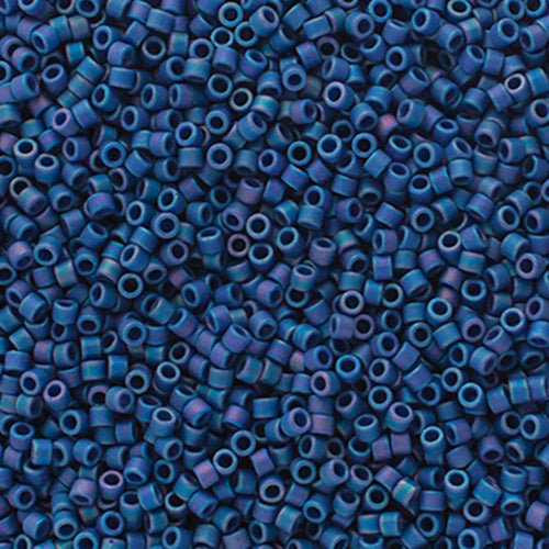 Miyuki Delica 11/0 Bag Frosted Glazed Rainbow Matte