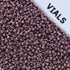 Miyuki Delica 11/0 5.2g Vials Frosted Glazed Rainbow Matte