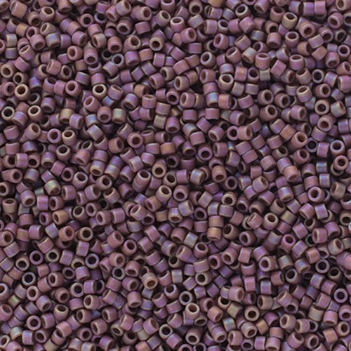 Miyuki Delica 11/0 Bag Frosted Glazed Rainbow Matte