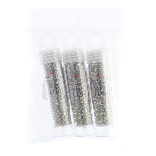 Miyuki Delica 11/0 5.2g Vials Fancy Lined