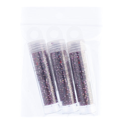 Miyuki Delica 11/0 5.2g Vials Fancy Lined