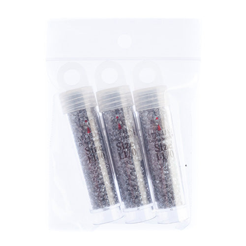 Miyuki Delica 11/0 5.2g Vials Fancy Lined