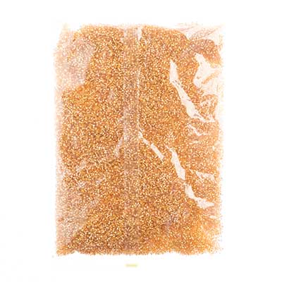 Miyuki Delica 11/0 Bag Transparent Gold Lined